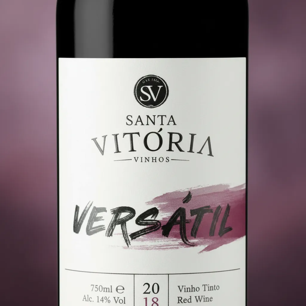 Vinho Tinto Casa Santa Vitória Versatil - 750 Ml - Imagem 3